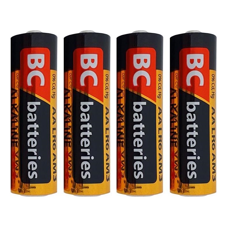 4 delar Alkaliskt batteri EXTRA POWER AA 1,5V