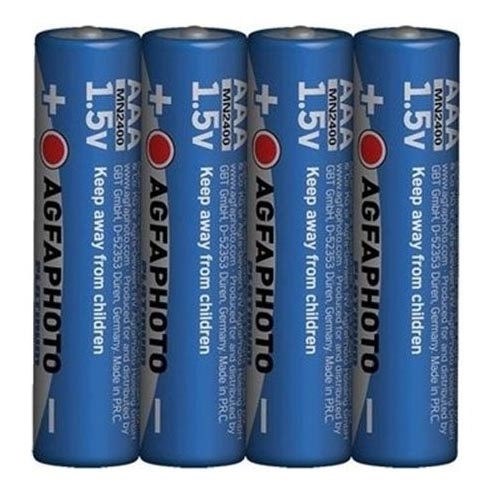4st Alkaliska batterier AA 1,5V