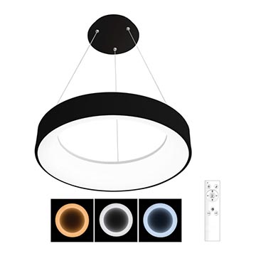 Brilagi - LED Dimbar ljuskrona med upphängning LED/40W/230V 3000-6500K grå+ RC