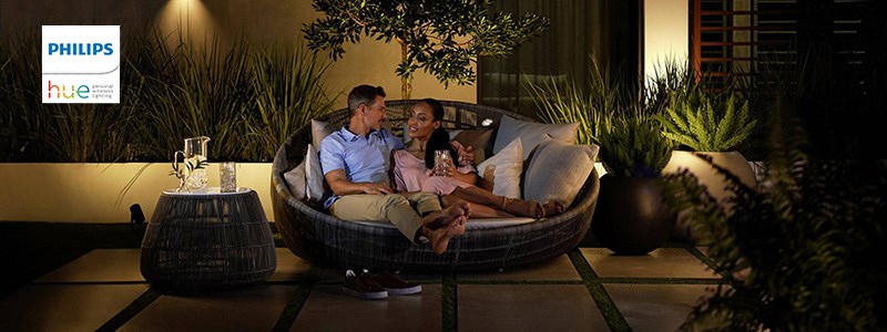 Philips Hue – guide för lågspänningsbelysning utomhus
