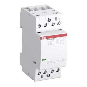 ABB 1SAE231111R0640 - 4-polig installationskontaktor  ESB25-40N-06 25A 230V