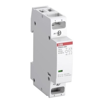 ABB 1SBE121111R0620 - 2-polig installationskontaktor ESB20-20N-06 20A 230V