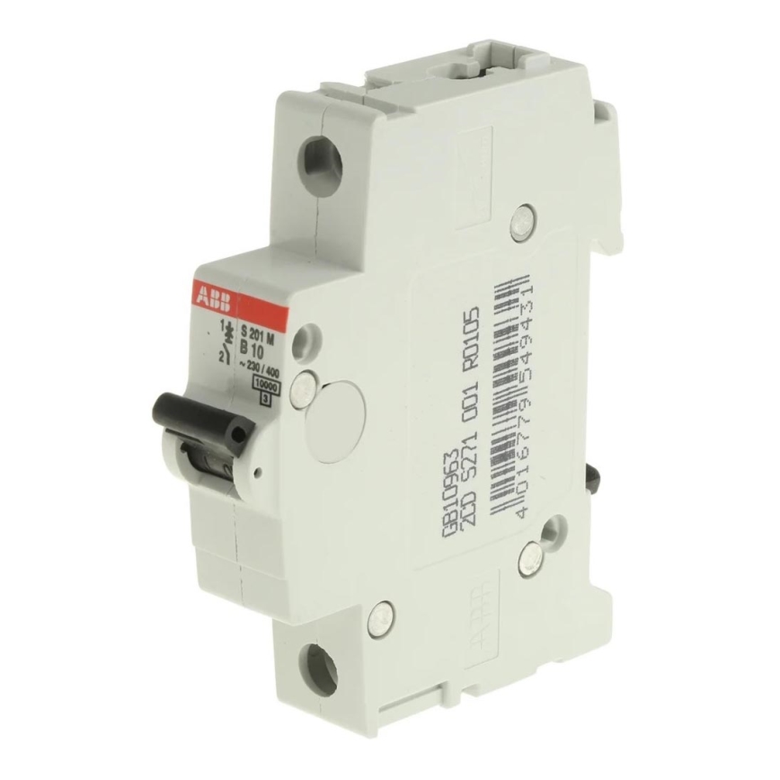 ABB 2CDS271001R0105 - 1-faskretsbrytare S201M-B10 230V