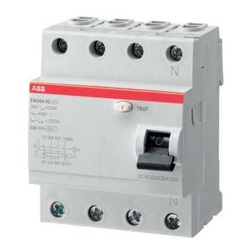 ABB 2CSF204102R1400 - Anordning för restström FH204 A-40/0,03 4-pole 40A 400V
