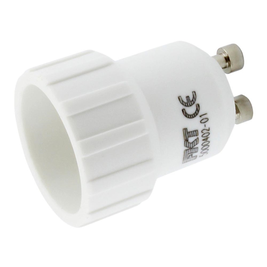Adapter från E14 till GU10-sockel