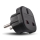 Adapter UK/EU 230V svart