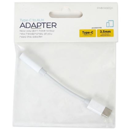 Adapter  USB-C med AUX