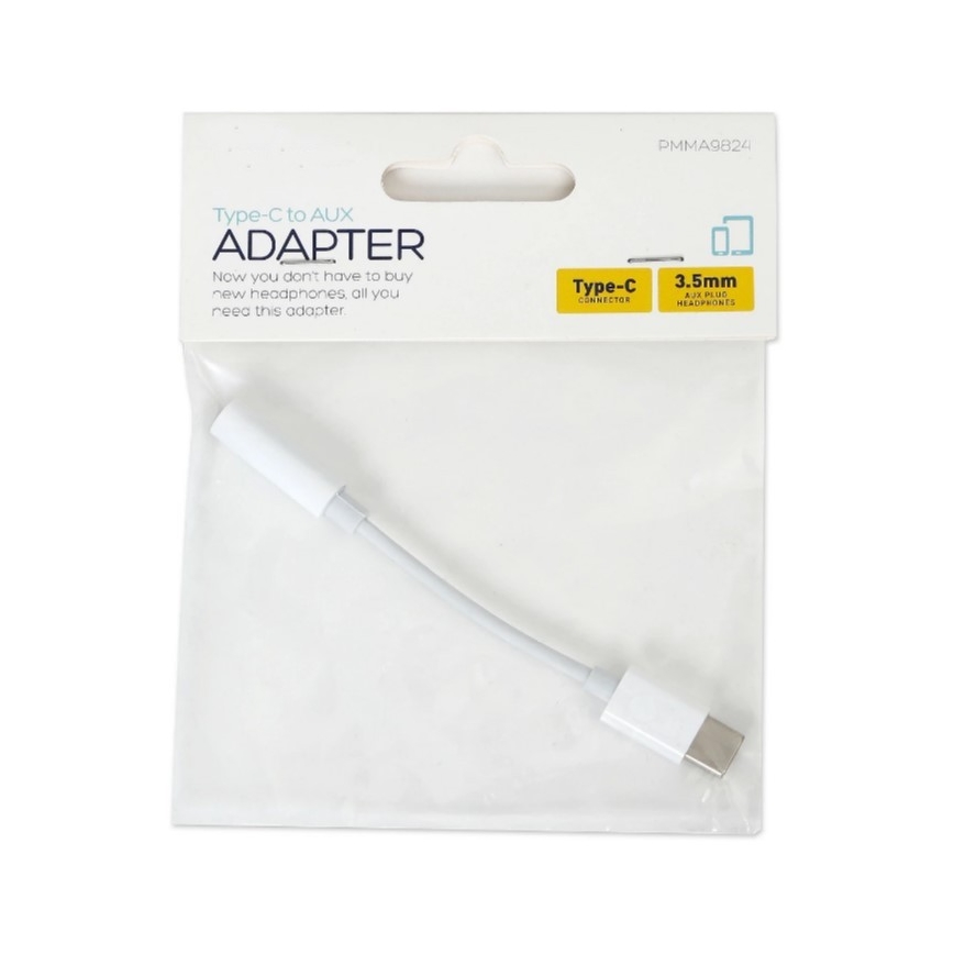 Adapter  USB-C med AUX