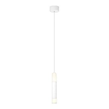 AEG - LED ljusreglerad ljuskrona på textilsladd ABBY LED/10W/230V