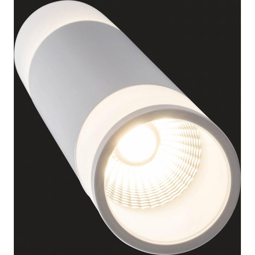 AEG - LED ljusreglerad ljuskrona på textilsladd ABBY LED/10W/230V