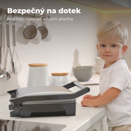 AENO - Kontaktgrill 2000W/230V