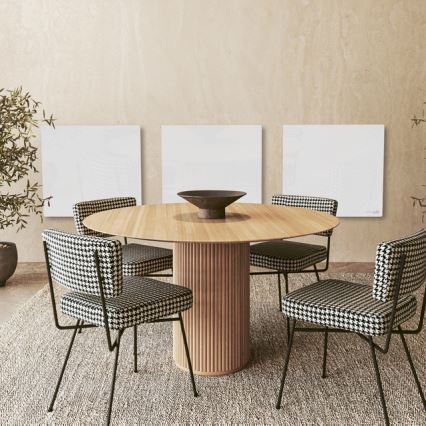 AENO - Smart elektrisk infrapanel 500W timer/termostat Wi-Fi vit