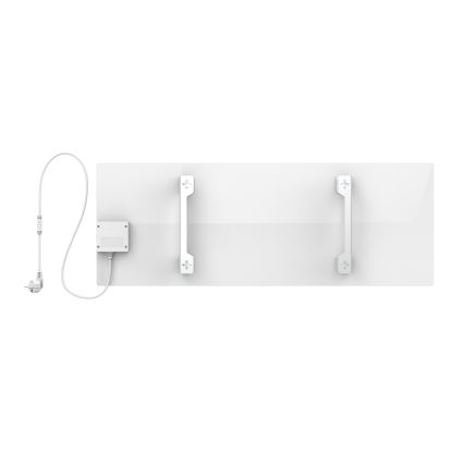 AENO - Smart elektrisk infraröd panel 700W Timer/termostat IP44 Wi-fi vit