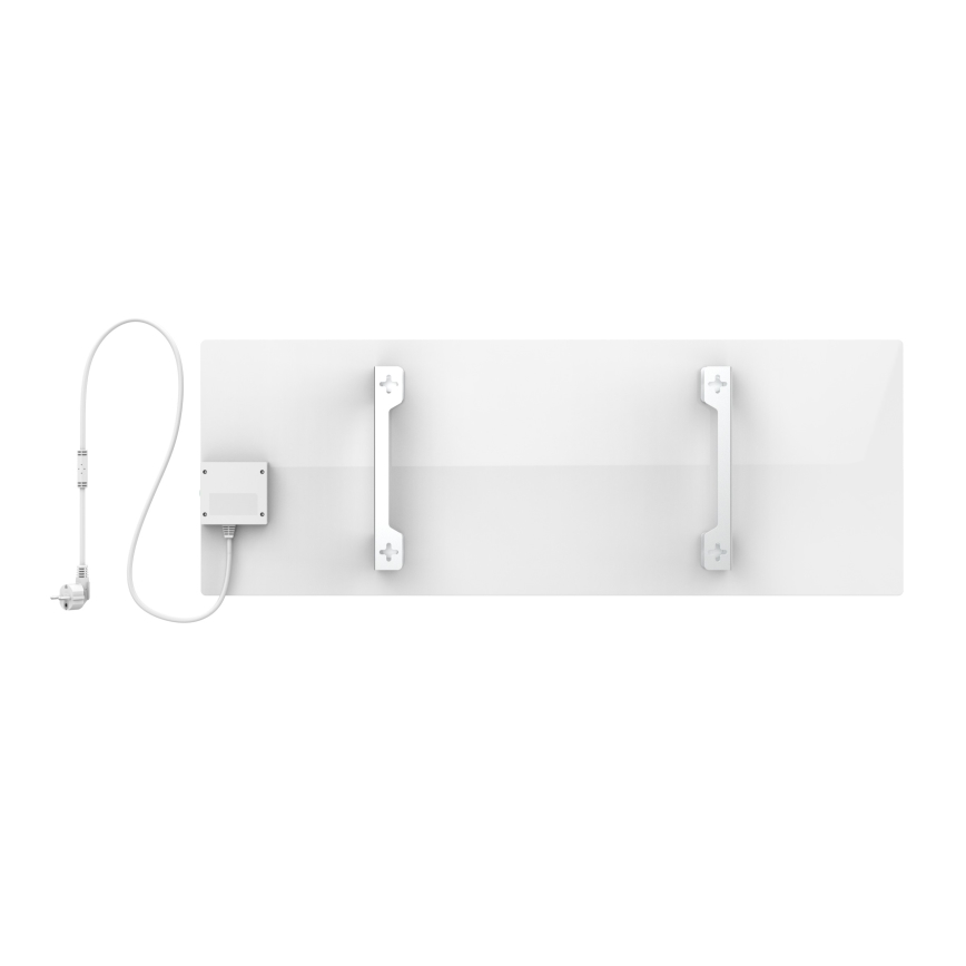 AENO - Smart elektrisk infraröd panel 700W Timer/termostat IP44 Wi-fi vit