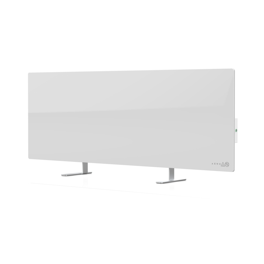 AENO - Smart elektrisk infraröd panel 700W Timer/termostat IP44 Wi-fi vit
