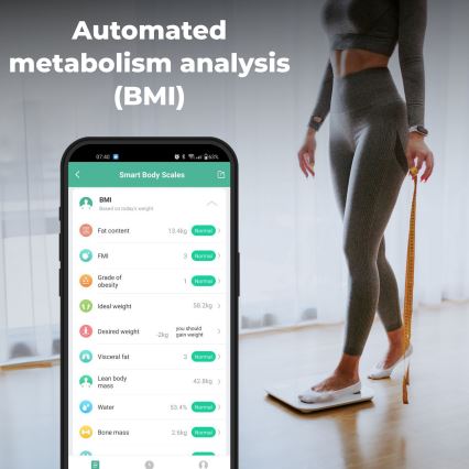 AENO - Smart personlig våg 3xAAA