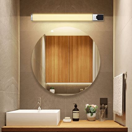Aigostar - Badrumsspegel med LED-belysning LED/10W/230V 4000K 46,5cm IP44