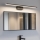 Aigostar - Badrumsspegel med LED-belysning LED/12W/230V 4000K 60 cm IP44 svart