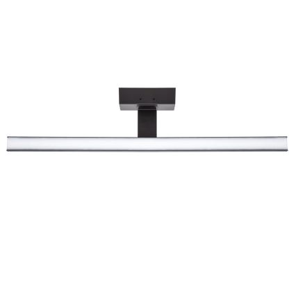 Aigostar - Badrumsspegel med LED-belysning LED/12W/230V 4000K 60 cm IP44 svart