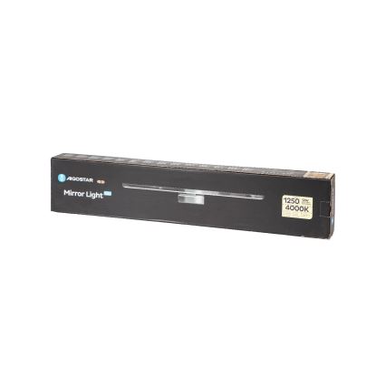 Aigostar - Badrumsspegel med LED-belysning LED/12W/230V 4000K 60cm IP44 Aluminium