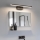 Aigostar - Badrumsspegel med LED-belysning LED/8W/230V 4000K 40 cm IP44 svart