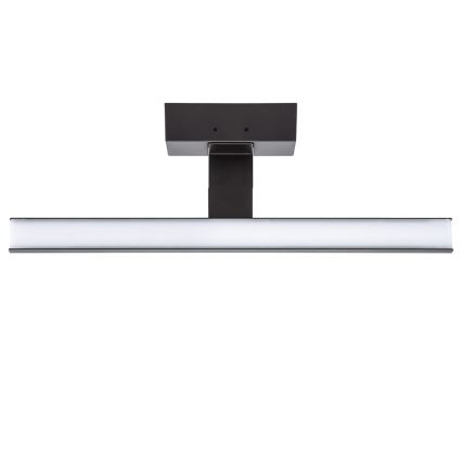 Aigostar - Badrumsspegel med LED-belysning LED/8W/230V 4000K 40 cm IP44 svart