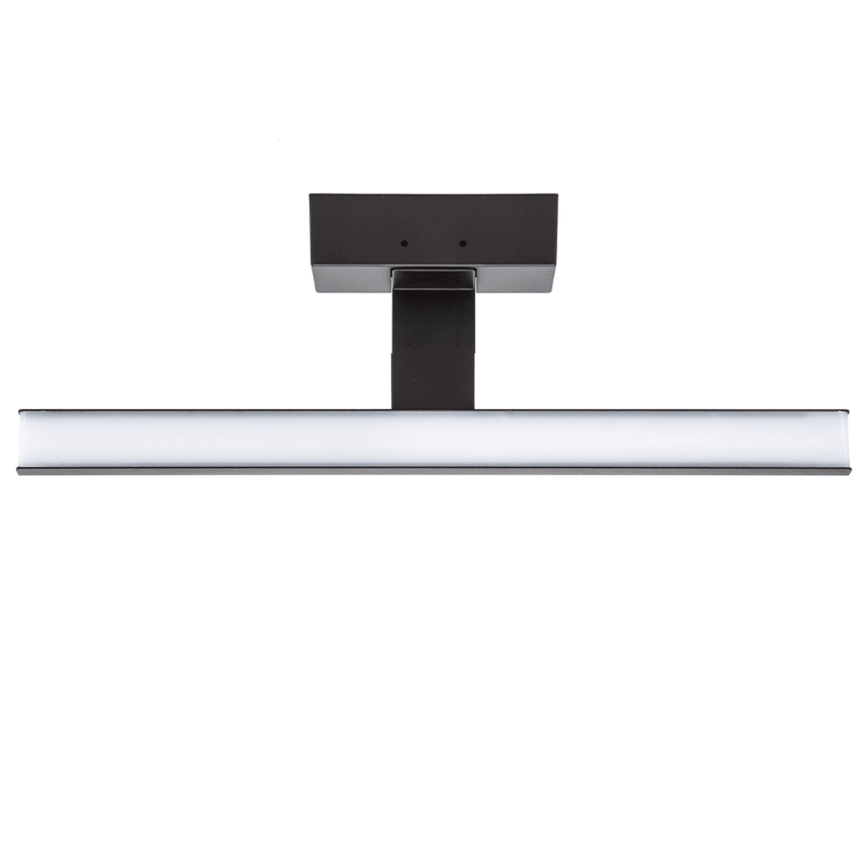 Aigostar - Badrumsspegel med LED-belysning LED/8W/230V 4000K 40 cm IP44 svart