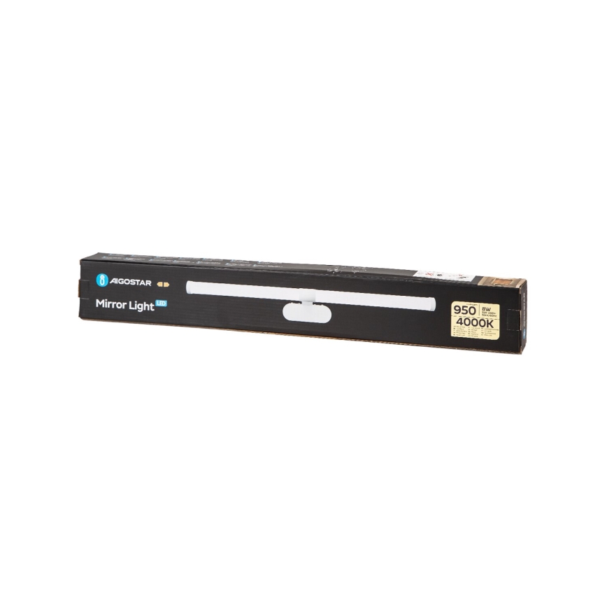 Aigostar - Badrumsspegel med LED-belysning LED/8W/230V 4000K 60cm IP44