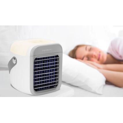 Aigostar - Bärbar air cooler 8W/5V vit