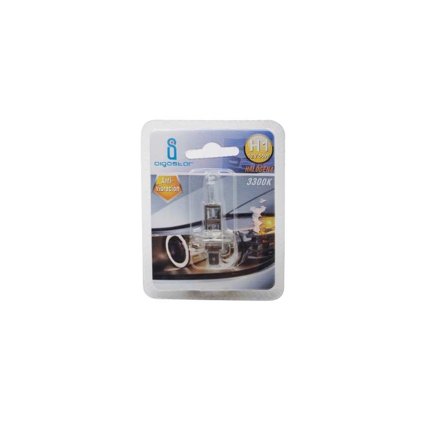 Aigostar - Bilglödlampa H1 P14,5s/55W/12V