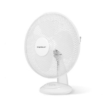 Aigostar - Bordsfläkt 35W/230V 34 cm vit