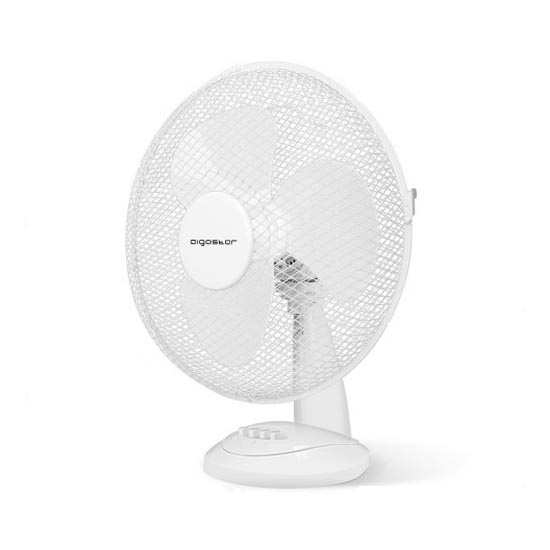 Aigostar - Bordsfläkt 35W/230V 34 cm vit