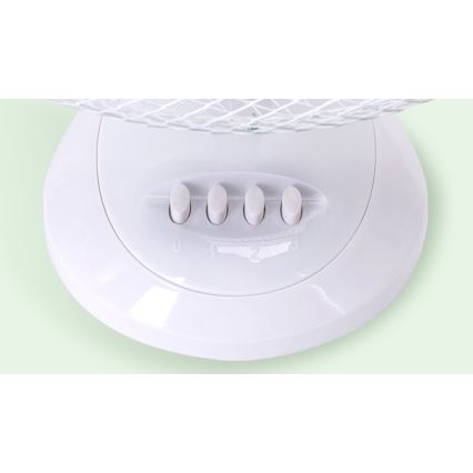 Aigostar - Bordsfläkt 45W/230V 34 cm vit