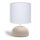 Aigostar - Bordslampa 1xE14/40W/230V beige/vit