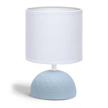 Aigostar - Bordslampa 1xE14/40W/230V blå/vit