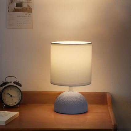 Aigostar - Bordslampa 1xE14/40W/230V blå/vit