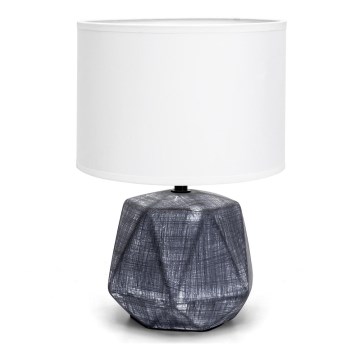 Aigostar - Bordslampa 1xE14/40W/230V grå