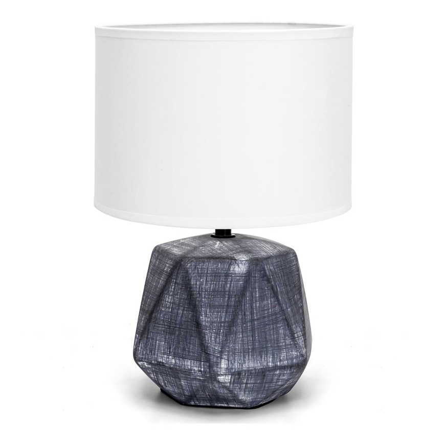 Aigostar - Bordslampa 1xE14/40W/230V grå