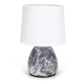 Aigostar - Bordslampa 1xE14/40W/230V grå