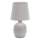 Aigostar - Bordslampa 1xE14/40W/230V grå