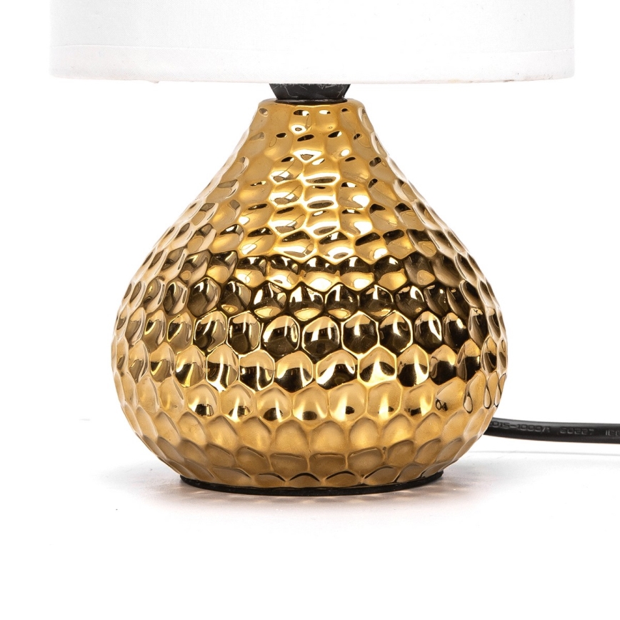 Aigostar - Bordslampa 1xE14/40W/230V guld