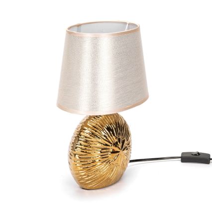 Aigostar - Bordslampa 1xE14/40W/230V guld