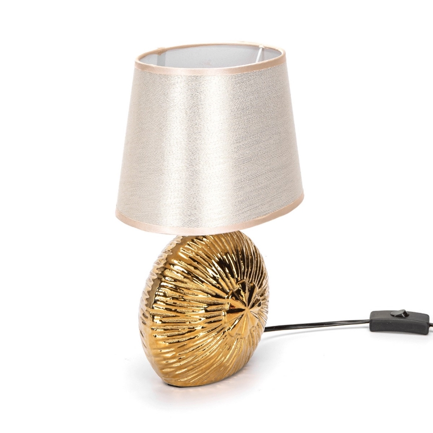 Aigostar - Bordslampa 1xE14/40W/230V guld