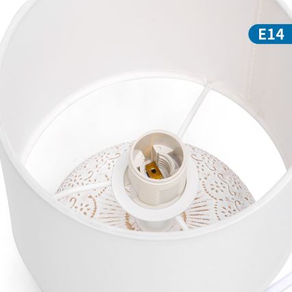 Aigostar - Bordslampa 1xE14/40W/230V
