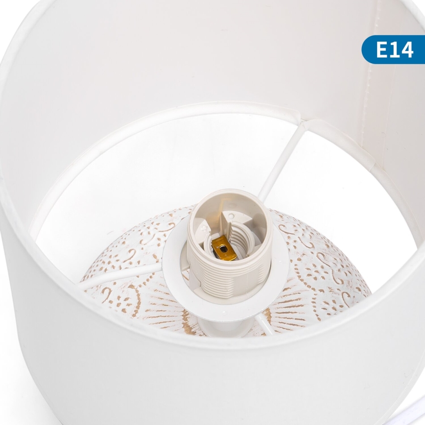 Aigostar - Bordslampa 1xE14/40W/230V