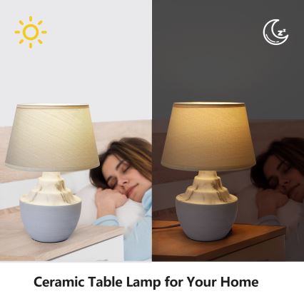 Aigostar - Bordslampa 1xE14/40W/230V