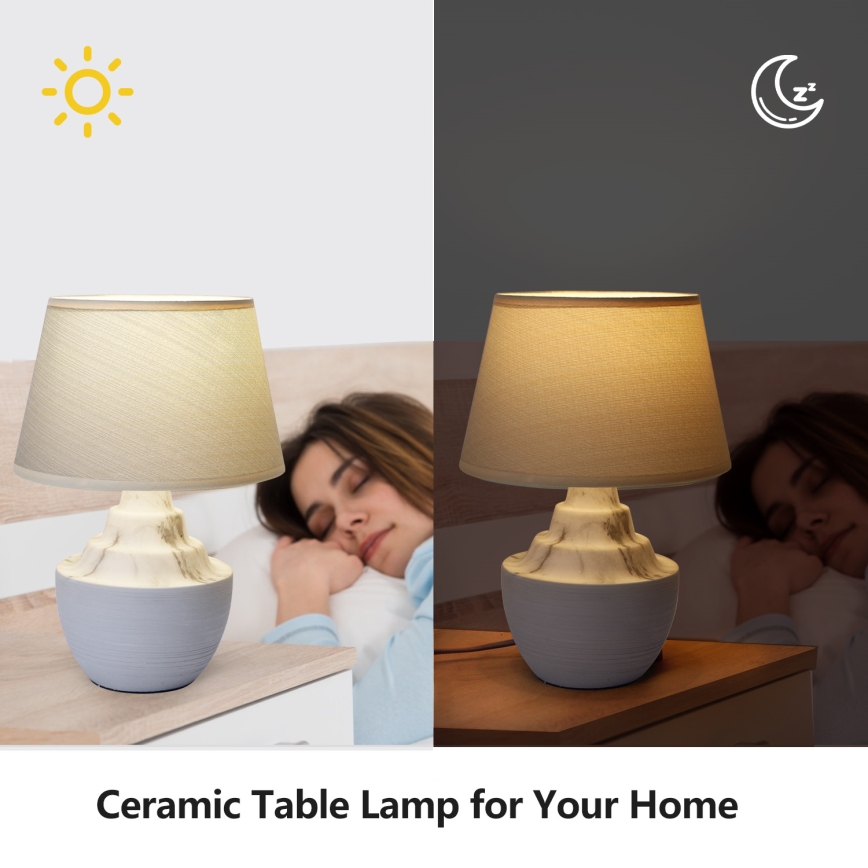 Aigostar - Bordslampa 1xE14/40W/230V