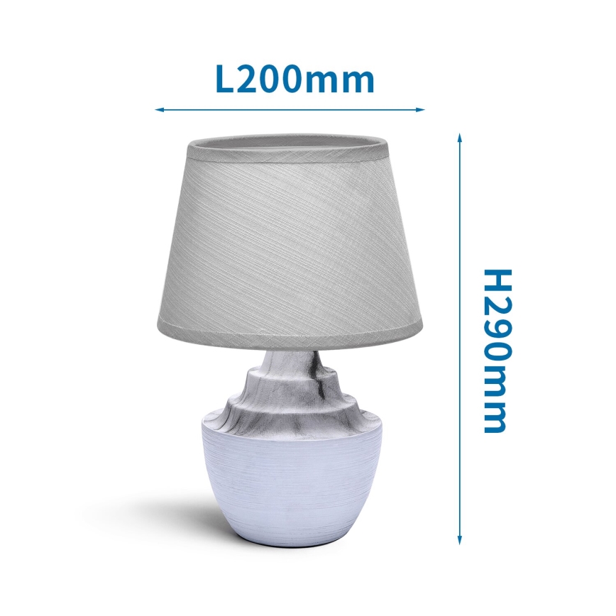 Aigostar - Bordslampa 1xE14/40W/230V