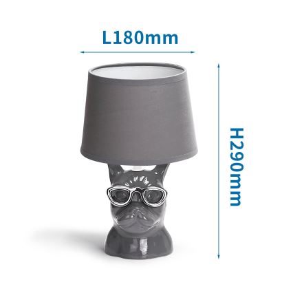 Aigostar - Bordslampa 1xE14/40W/230V