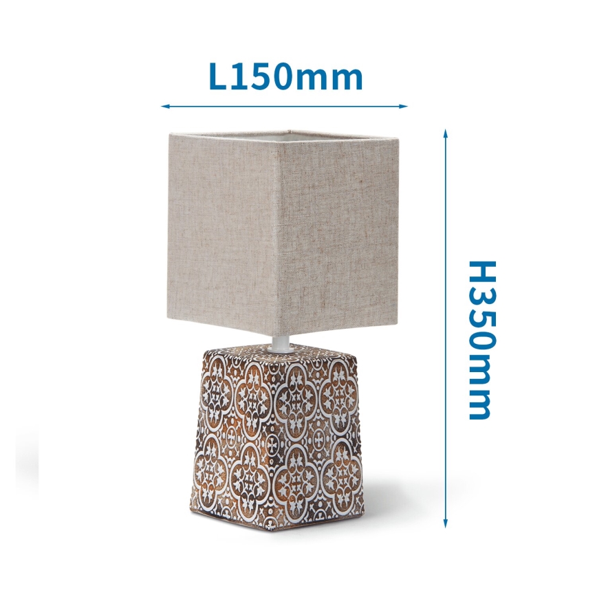 Aigostar - Bordslampa 1xE14/40W/230V